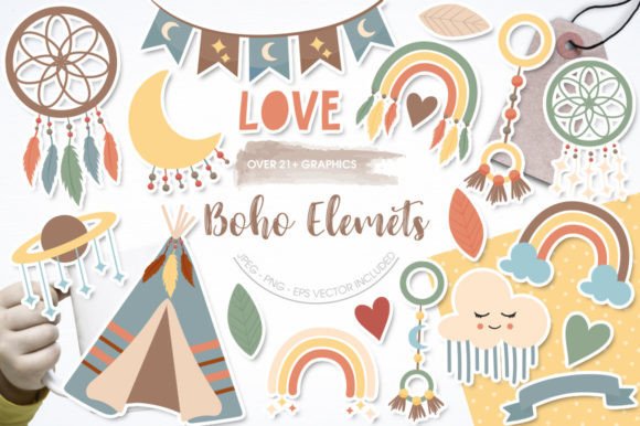 Download Boho Elements - Premium Resources