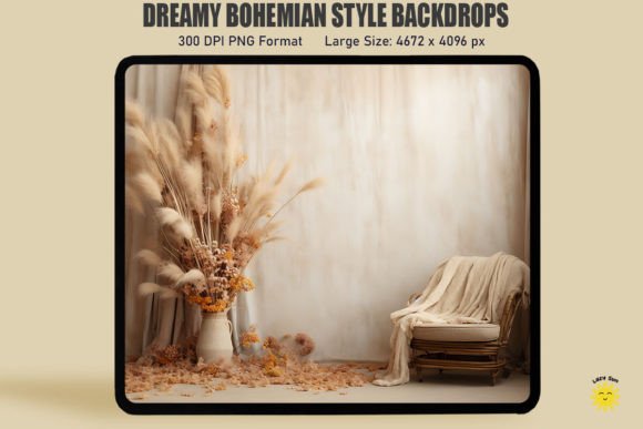 Download Dreamy Bohemian Style Backdrop - Bohemian Collection