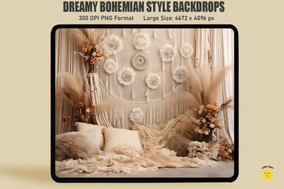 Download Dreamy Bohemian Style Backdrop - Bohemian Collection