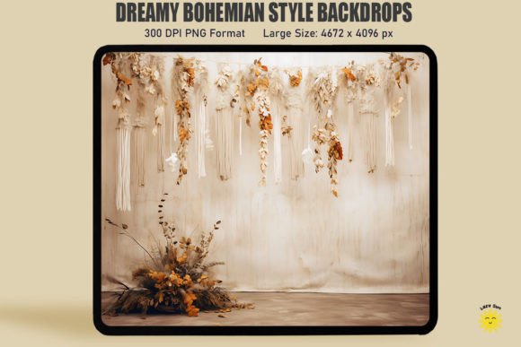 Download Dreamy Bohemian Style Backdrop - Bohemian Collection